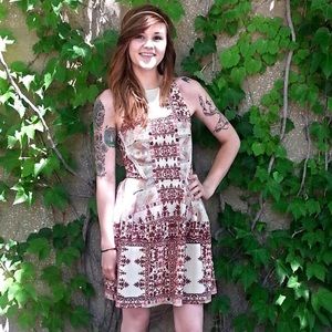Fit and flair dress
